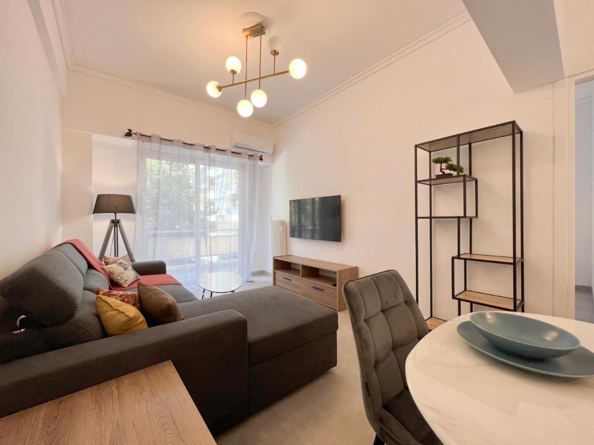아테네 Mouson Modern 80Sqm Apt Next To Edem Beach 아파트 외부 사진
